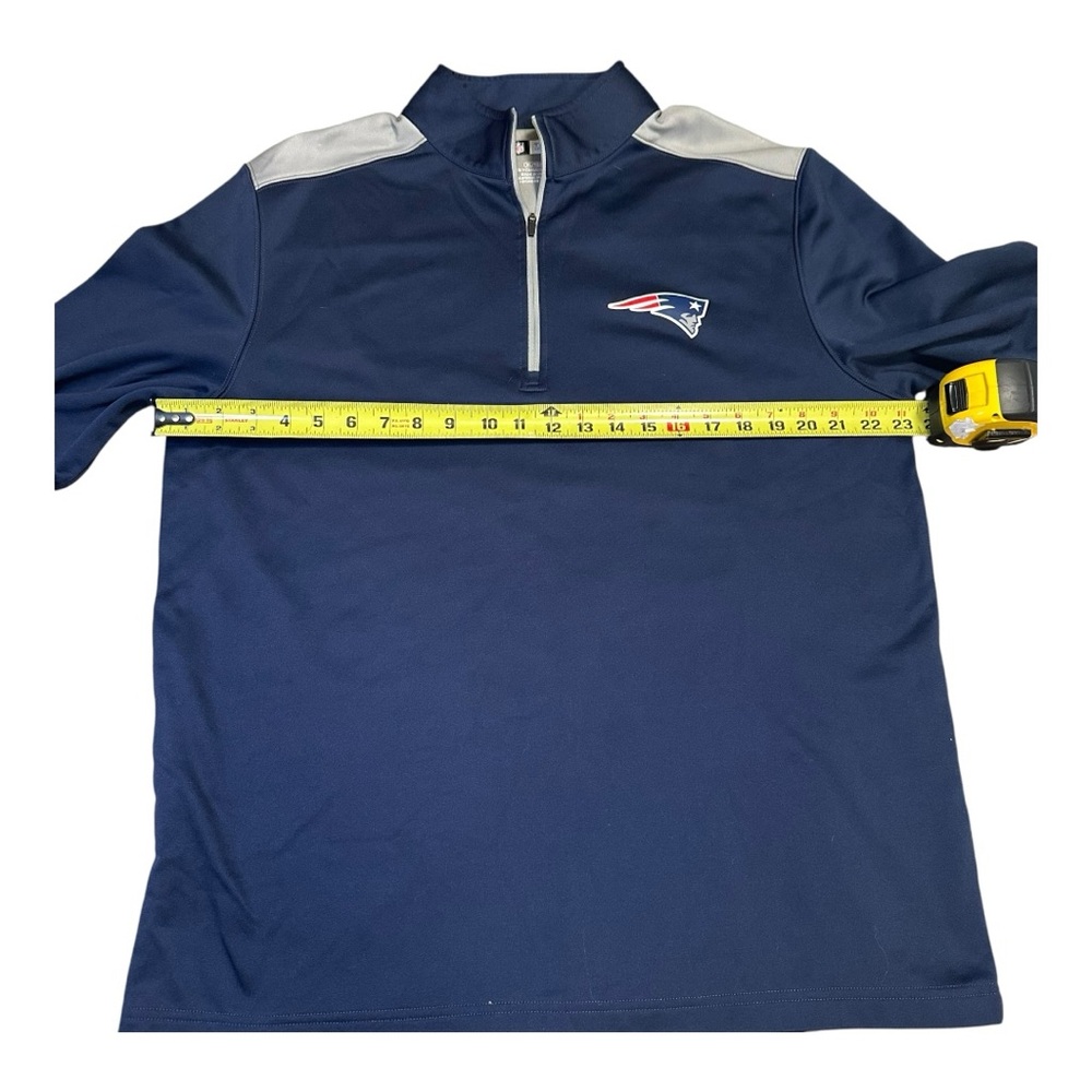 New England Patriots 1/4 Zip Pullover Sweatshirt Men’s XL NFL‎ Team Apparel. - Picture 5 of 5